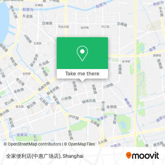 全家便利店(中惠广场店) map