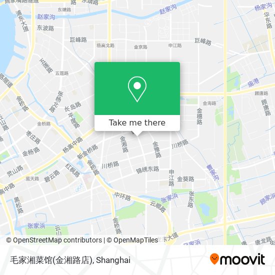 毛家湘菜馆(金湘路店) map