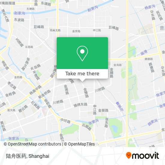 陆舟医药 map
