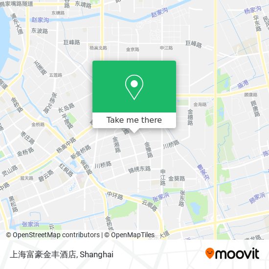 上海富豪金丰酒店 map