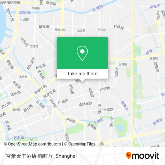 富豪金丰酒店-咖啡厅 map