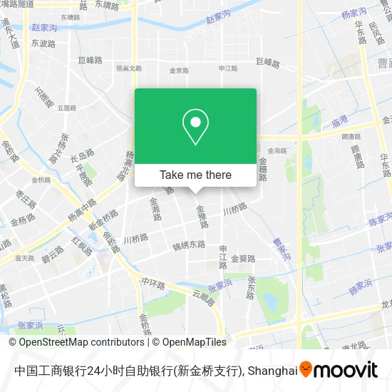 中国工商银行24小时自助银行(新金桥支行) map