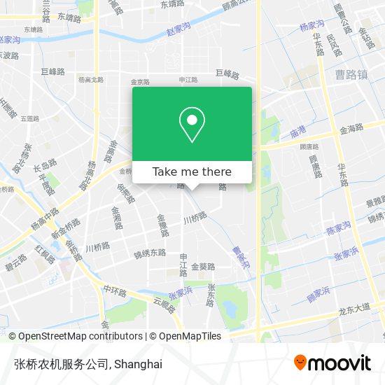 张桥农机服务公司 map