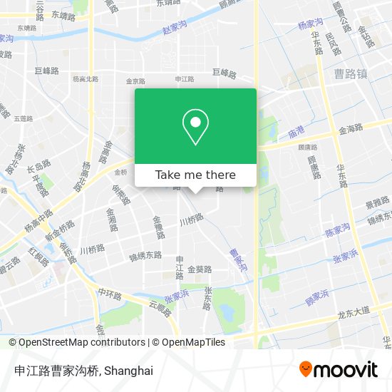 申江路曹家沟桥 map