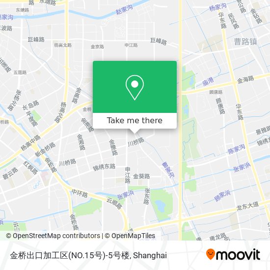 金桥出口加工区(NO.15号)-5号楼 map