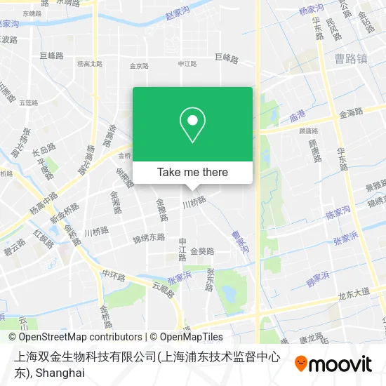 上海双金生物科技有限公司(上海浦东技术监督中心东) map