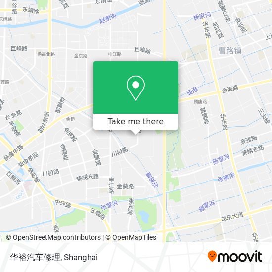 华裕汽车修理 map