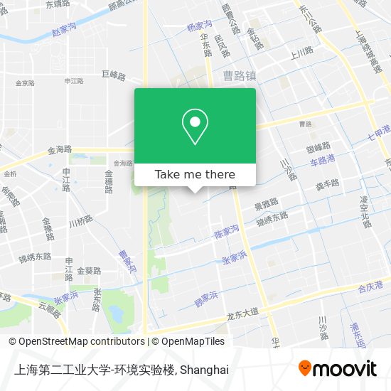 上海第二工业大学-环境实验楼 map