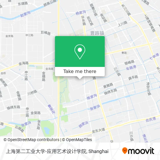 上海第二工业大学-应用艺术设计学院 map
