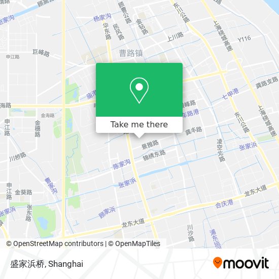 盛家浜桥 map