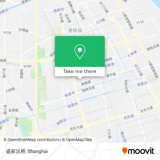 盛家浜桥 map