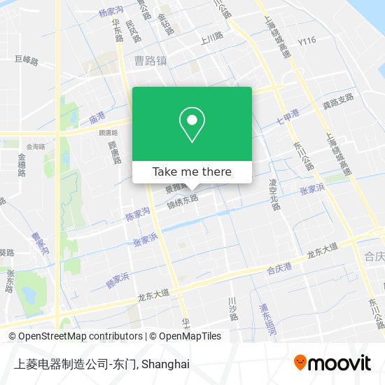 上菱电器制造公司-东门 map