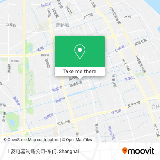 上菱电器制造公司-东门 map