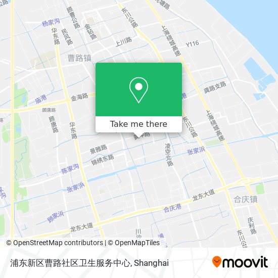 浦东新区曹路社区卫生服务中心 map