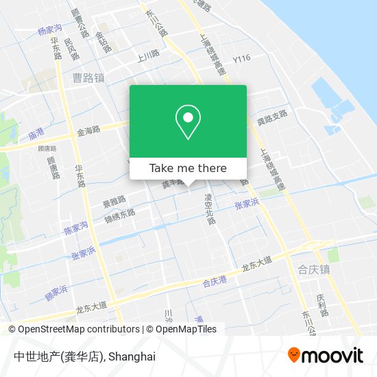 中世地产(龚华店) map