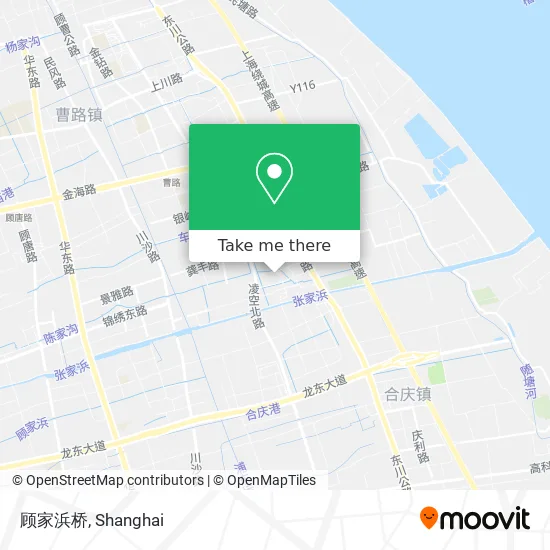 顾家浜桥 map