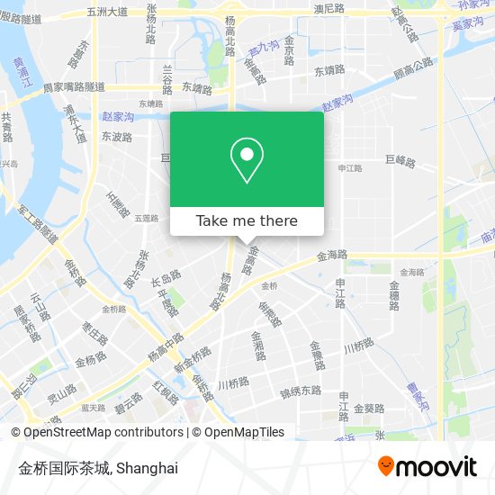 金桥国际茶城 map