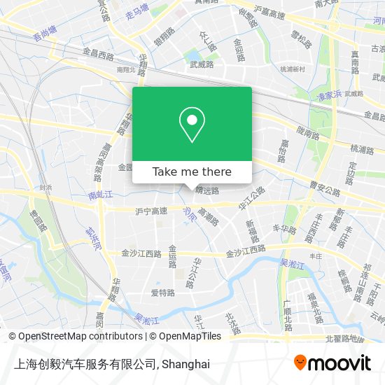 上海创毅汽车服务有限公司 map