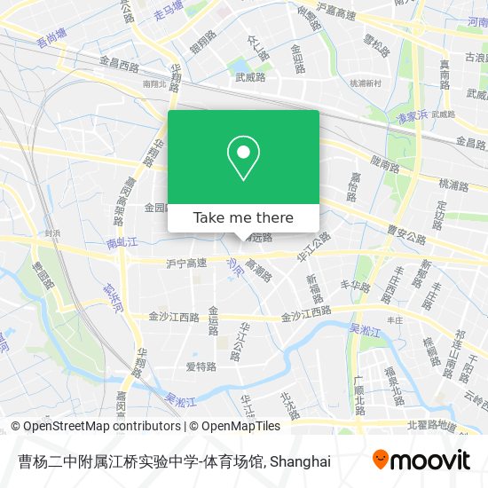 曹杨二中附属江桥实验中学-体育场馆 map