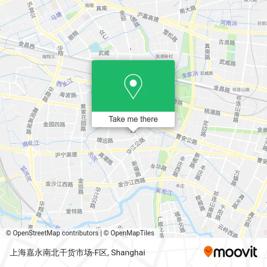 上海嘉永南北干货市场-F区 map