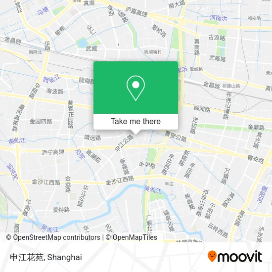 申江花苑 map
