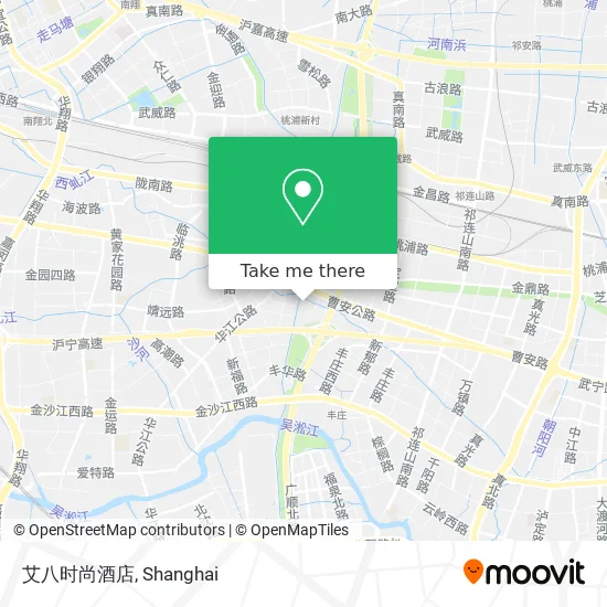 艾八时尚酒店 map