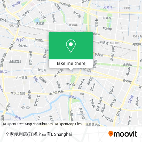 全家便利店(江桥老街店) map