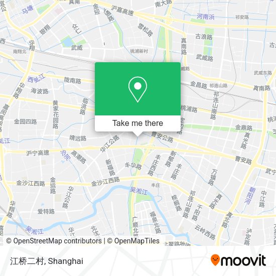 江桥二村 map