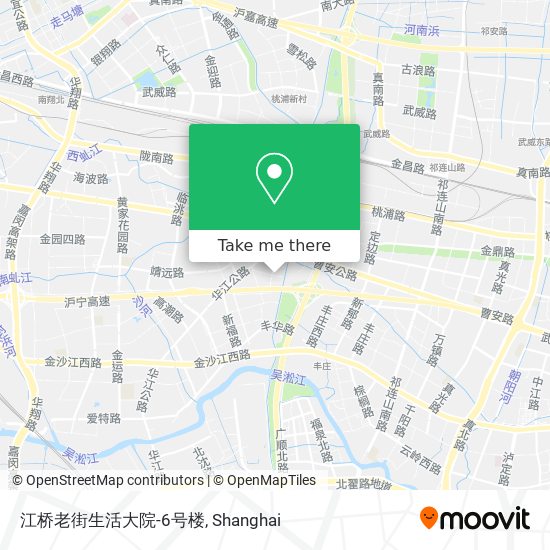 江桥老街生活大院-6号楼 map