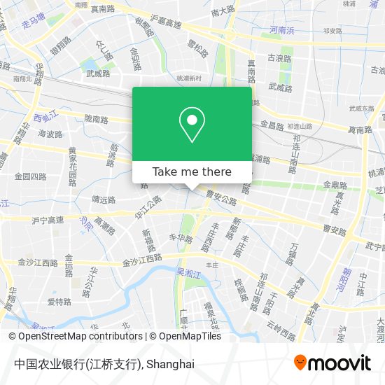 中国农业银行(江桥支行) map
