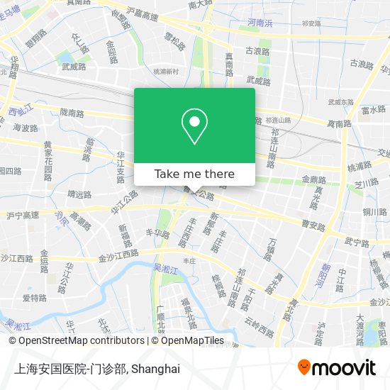 上海安国医院-门诊部 map