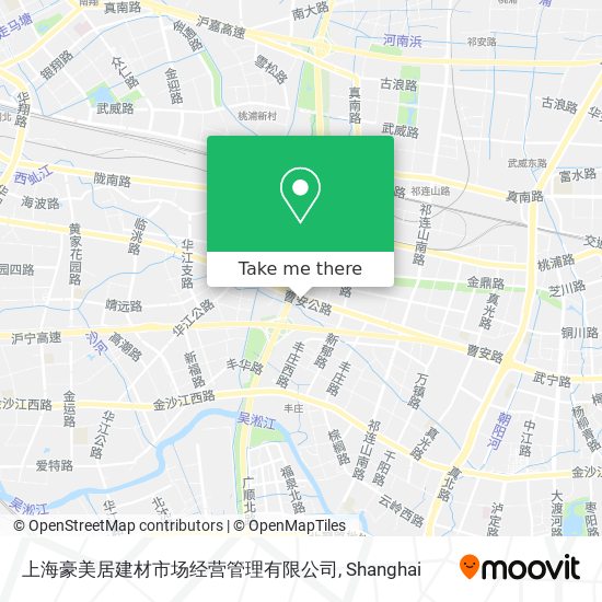 上海豪美居建材市场经营管理有限公司 map