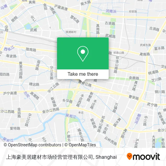 上海豪美居建材市场经营管理有限公司 map