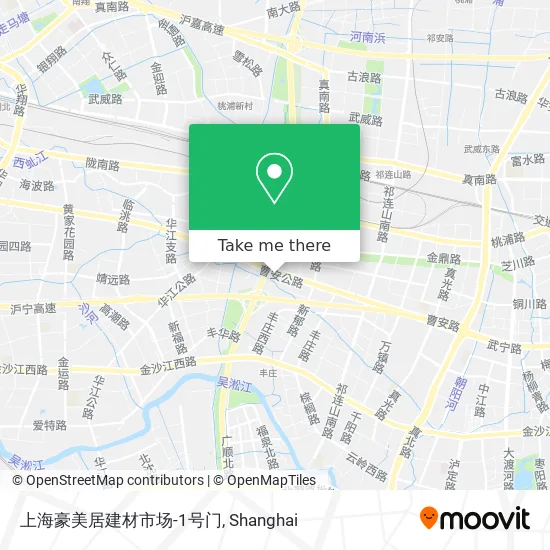 上海豪美居建材市场-1号门 map