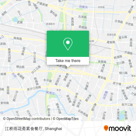 江桥雨花斋素食餐厅 map