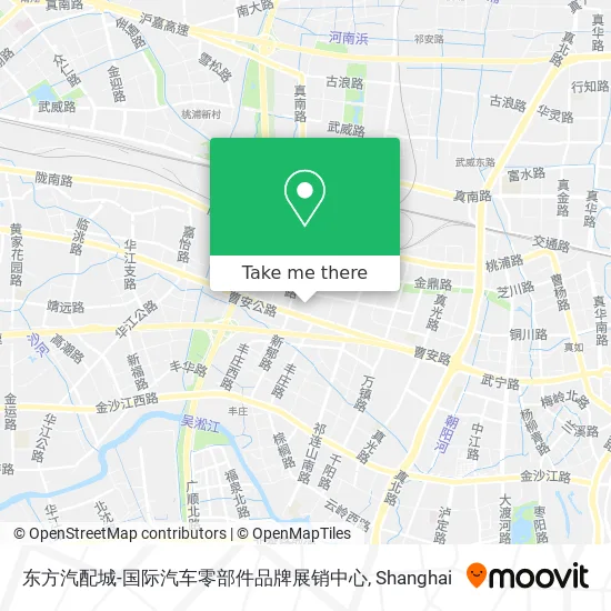 东方汽配城-国际汽车零部件品牌展销中心 map