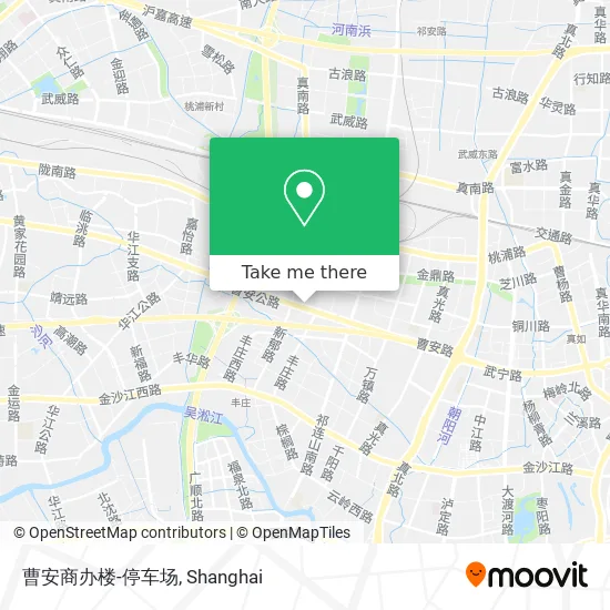 曹安商办楼-停车场 map