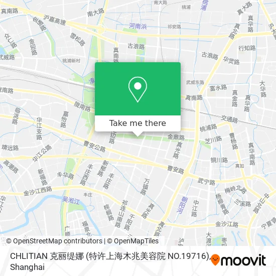 CHLITIAN 克丽缇娜  (特许上海木兆美容院  NO.19716) map