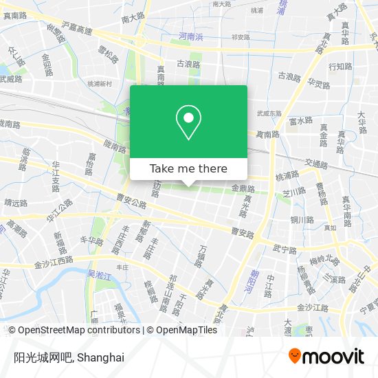 阳光城网吧 map