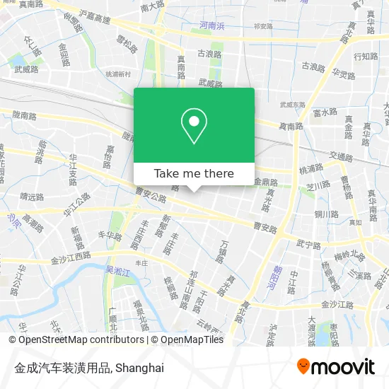 金成汽车装潢用品 map