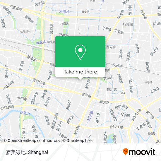 嘉美绿地 map