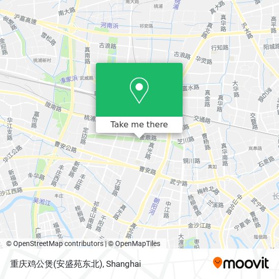 重庆鸡公煲(安盛苑东北) map