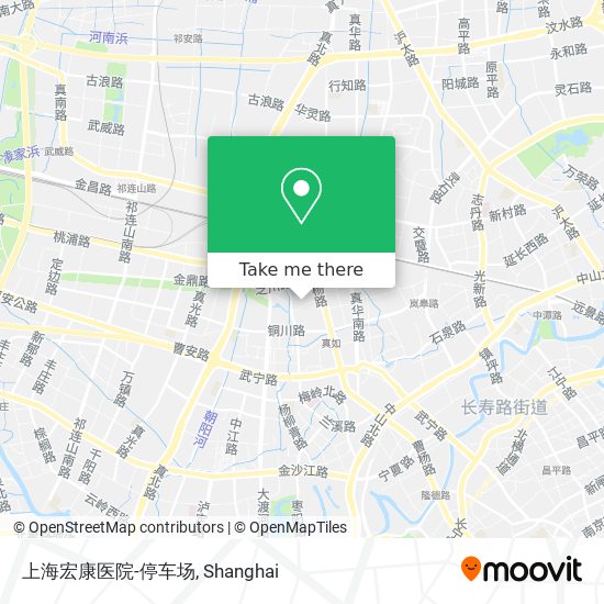 上海宏康医院-停车场 map