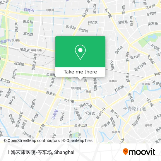 上海宏康医院-停车场 map