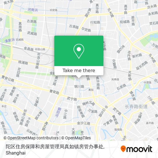 陀区住房保障和房屋管理局真如镇房管办事处 map