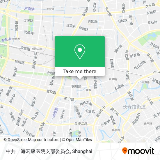 中共上海宏康医院支部委员会 map