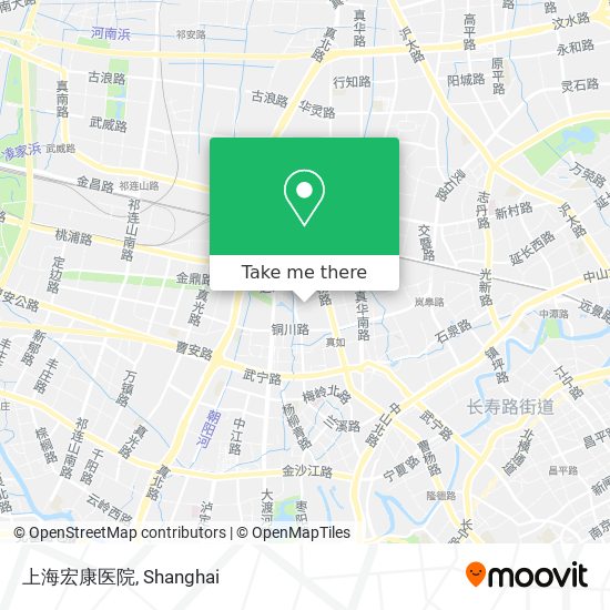 上海宏康医院 map