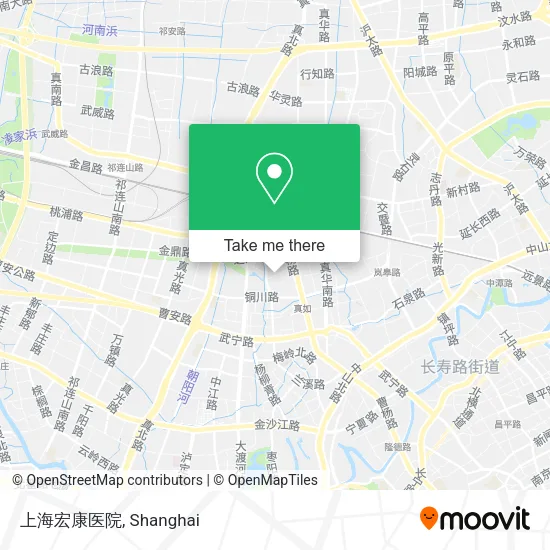 上海宏康医院 map