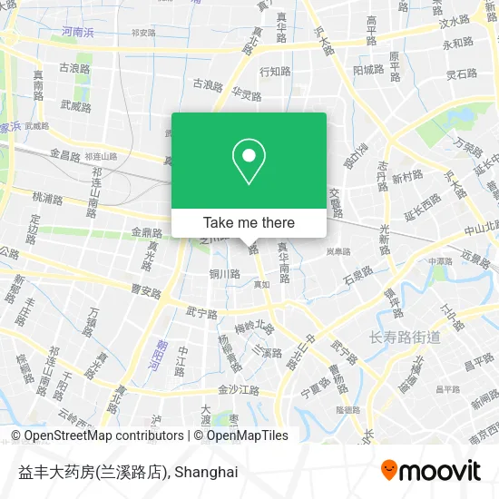 益丰大药房(兰溪路店) map