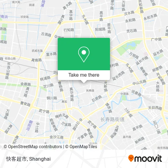 快客超市 map